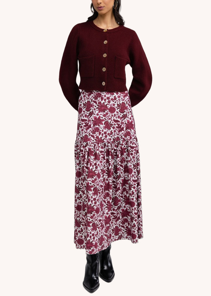 Hildy Sweater in Wine