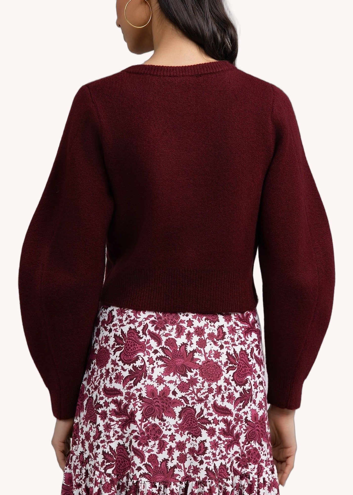 Hildy Sweater in Wine