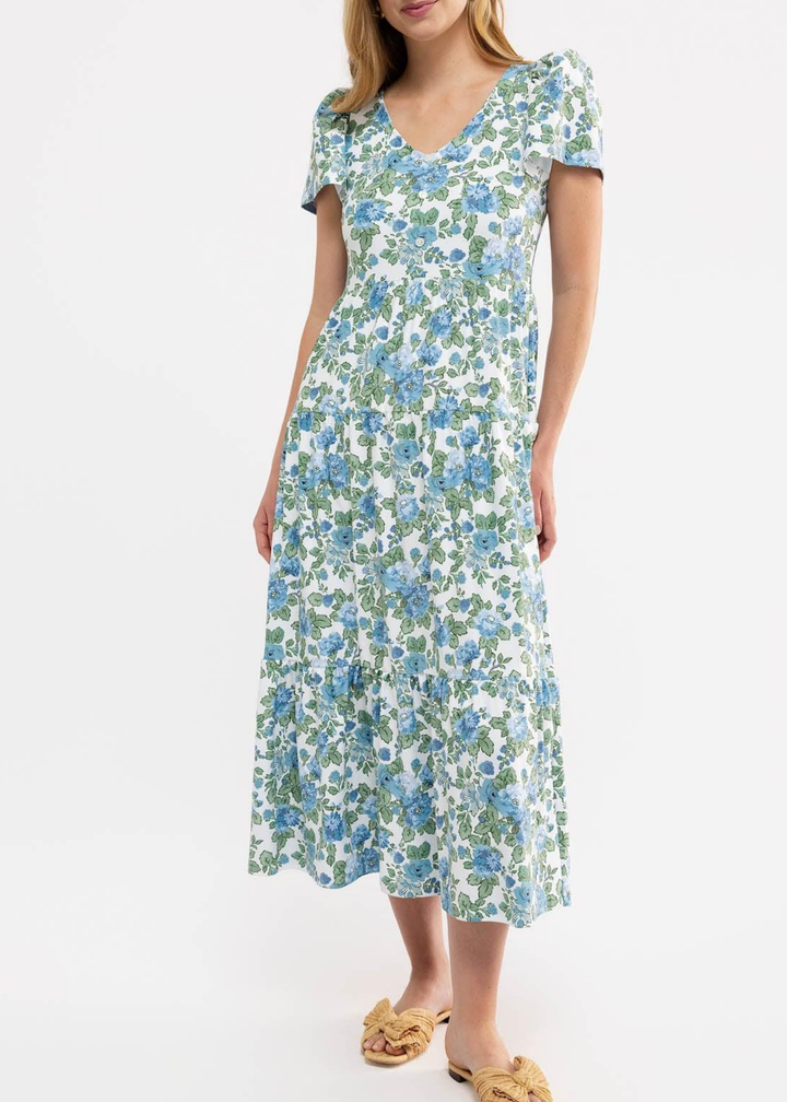 Agatha Dress in Cotswolds Bloom