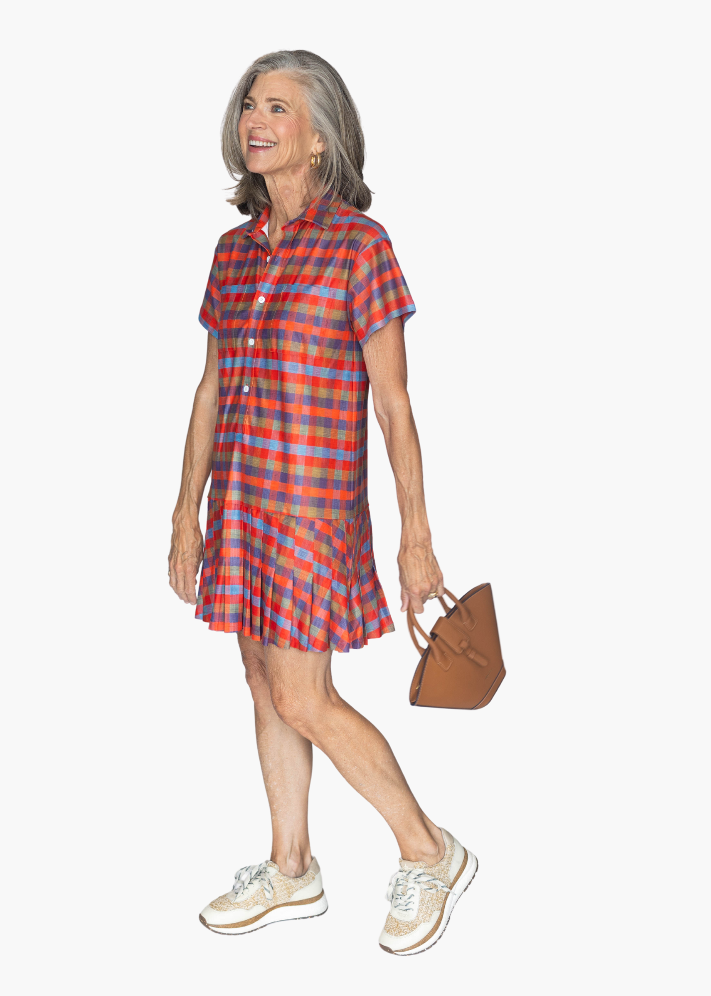 Aspen Dress in Camper's Check