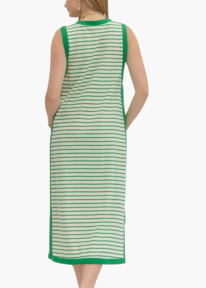 Taylor Midi Dress in Green