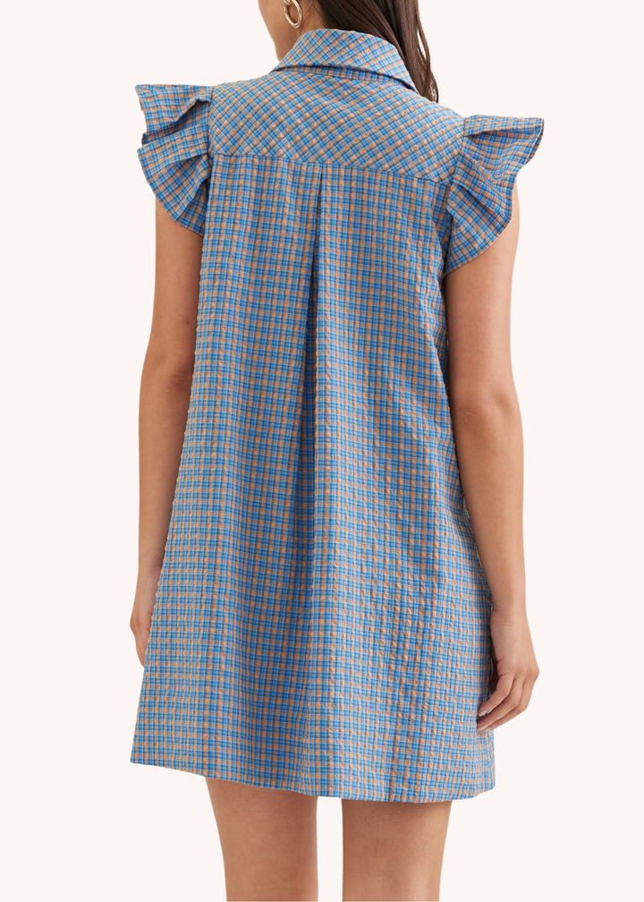 Sutton Mini Dress in Navy
