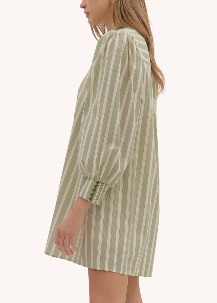 Mimi Mini Dress in Green