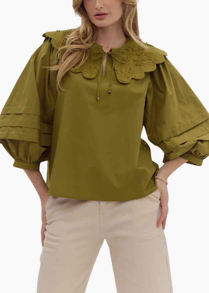 Marburger Top in Olive