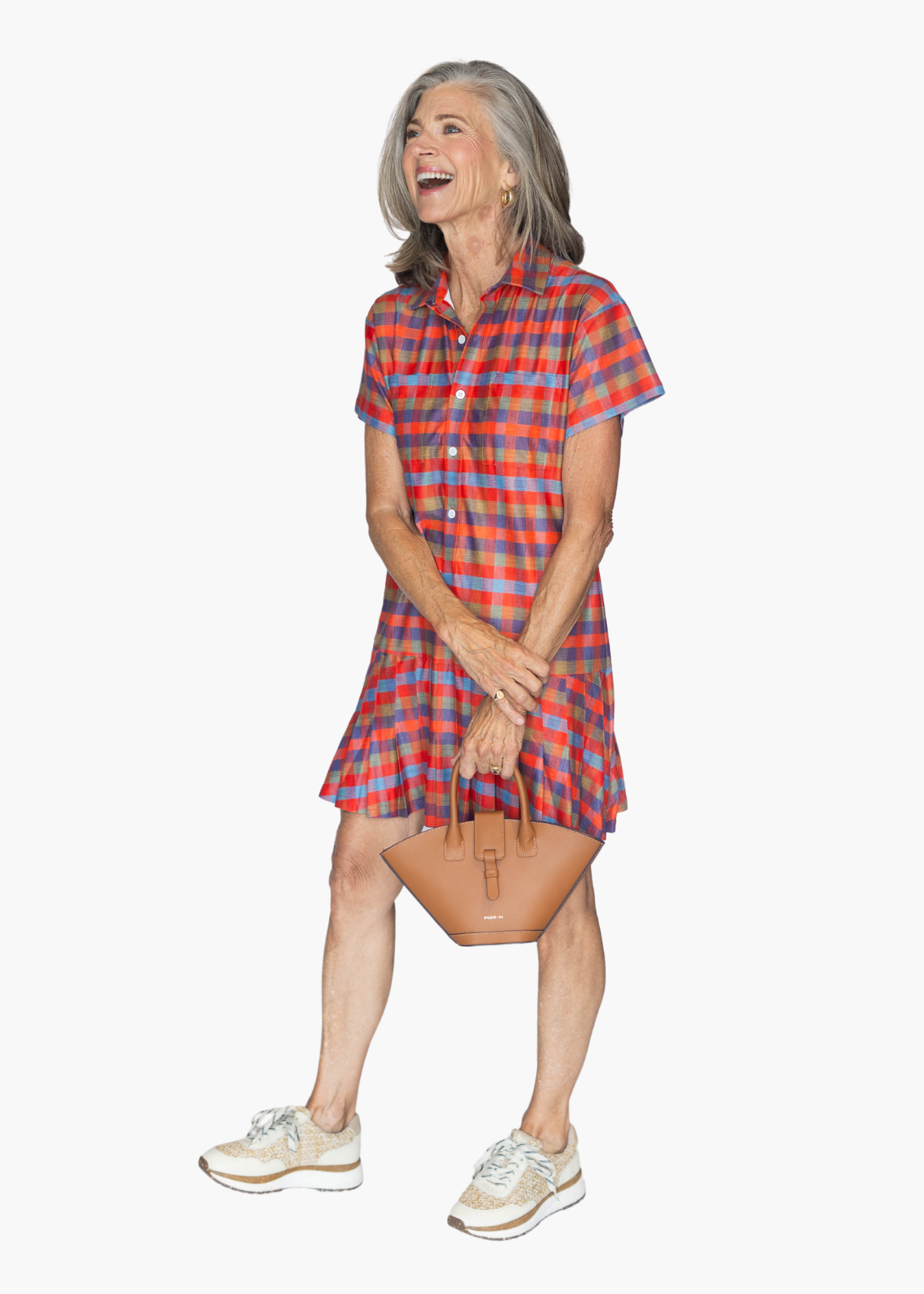 Aspen Dress in Camper's Check