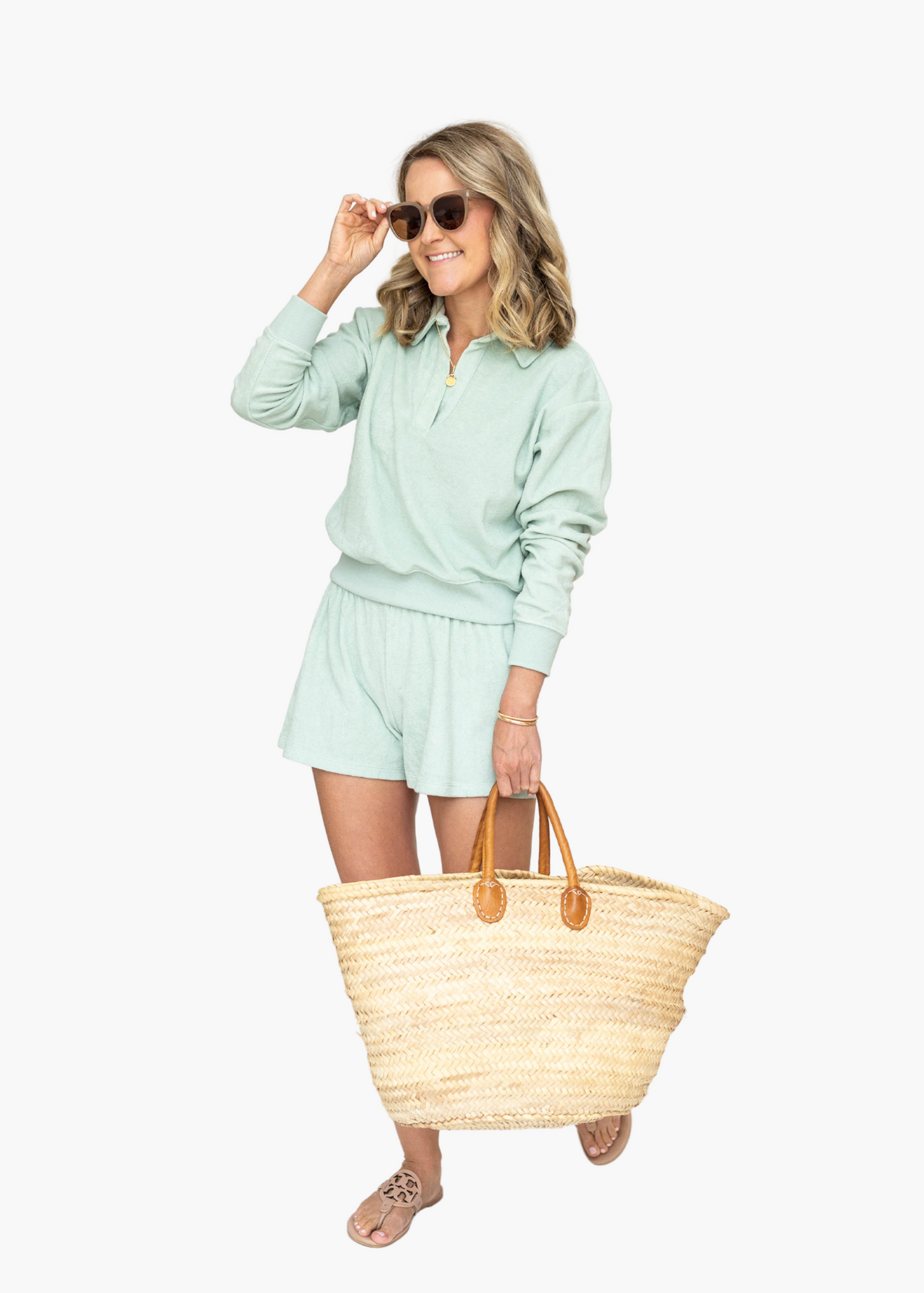 Summer Terry Pullover
