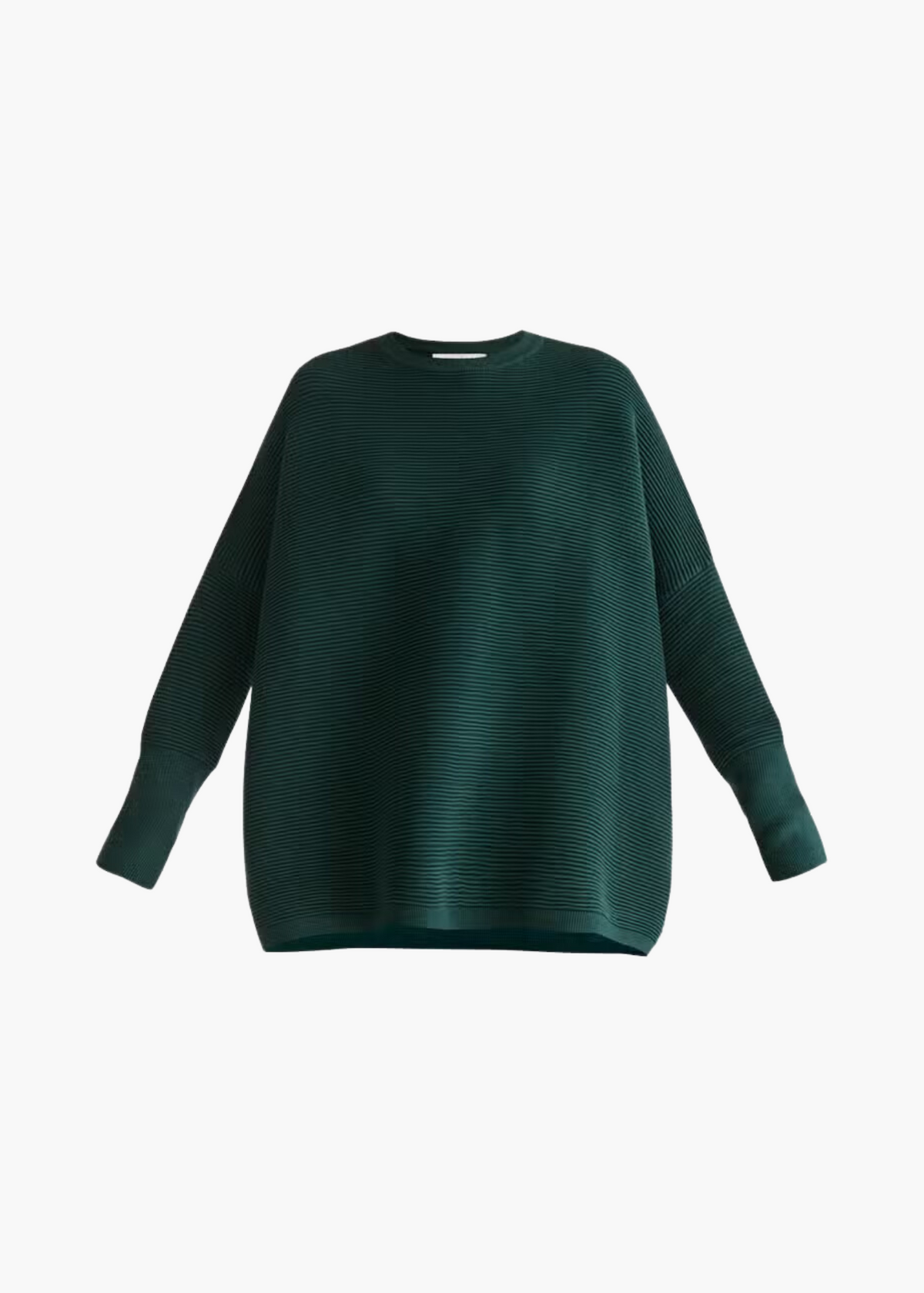 Poppy Ribbed Crewneck Pullover
