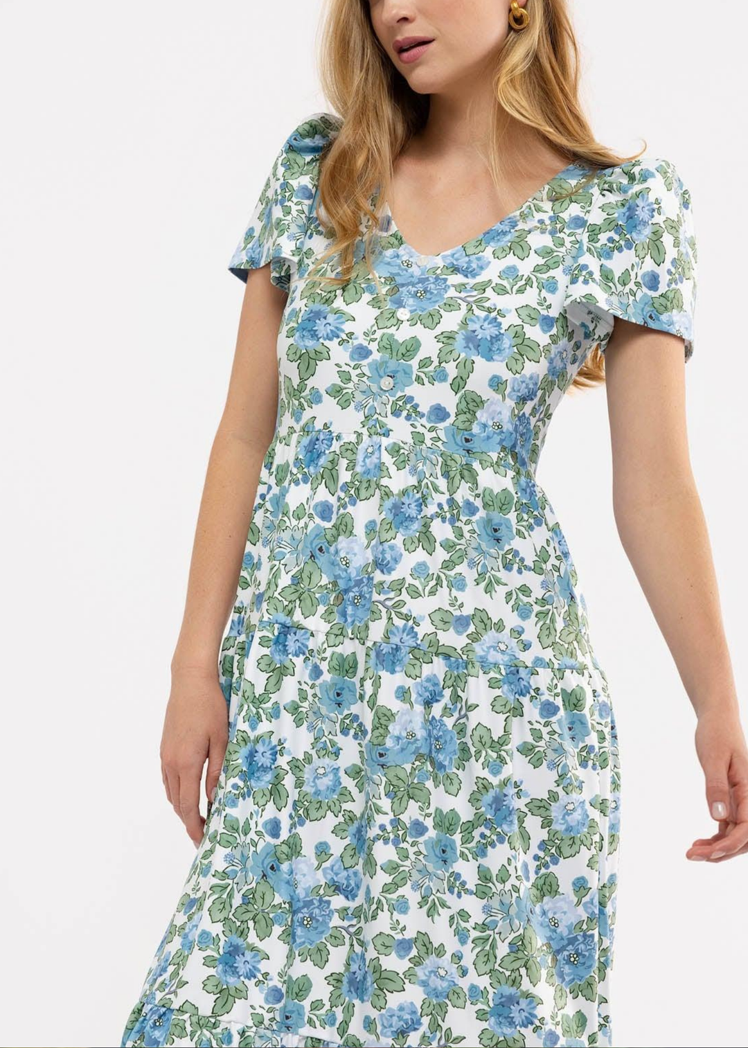 Agatha Dress in Cotswolds Bloom
