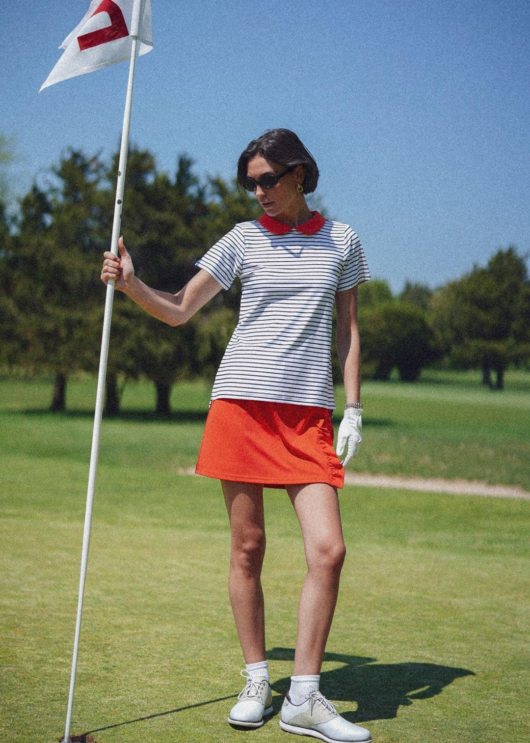 Blaire Skort in Tomato
