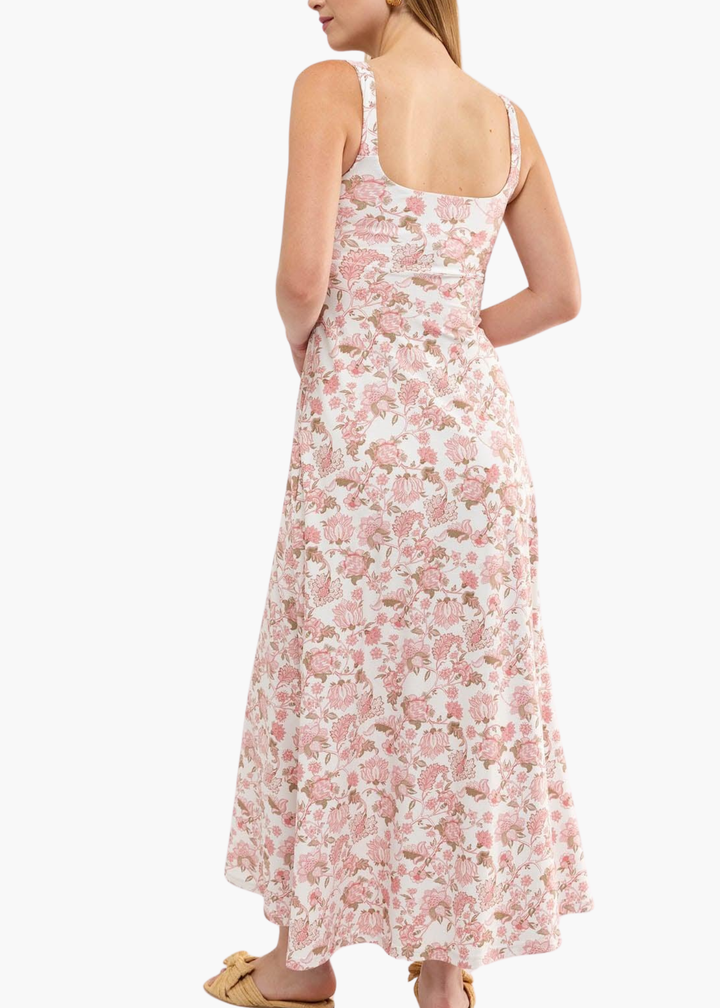 Paloma Dress in Tulip Paisley