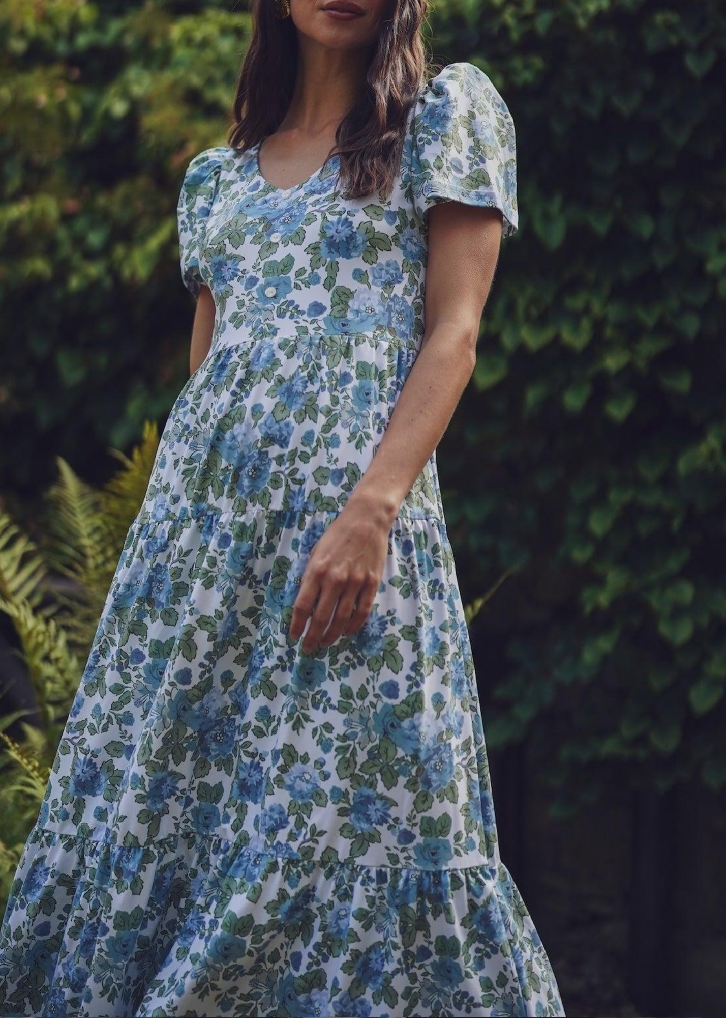 Agatha Dress in Cotswolds Bloom