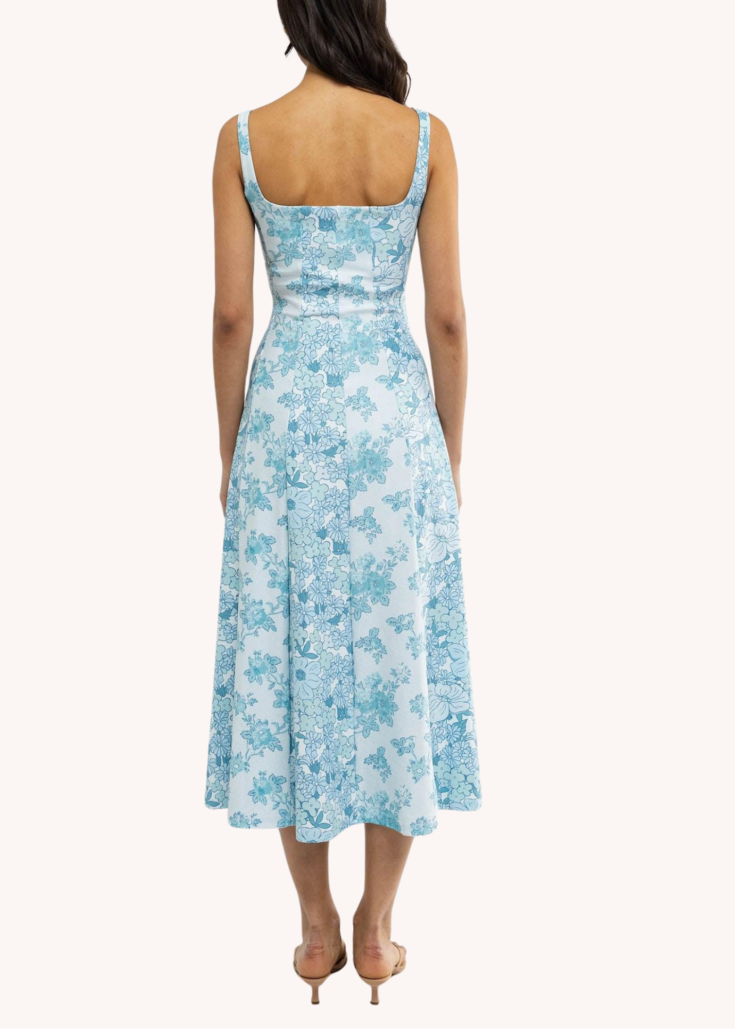 Banks Dress in Seaspray Dot