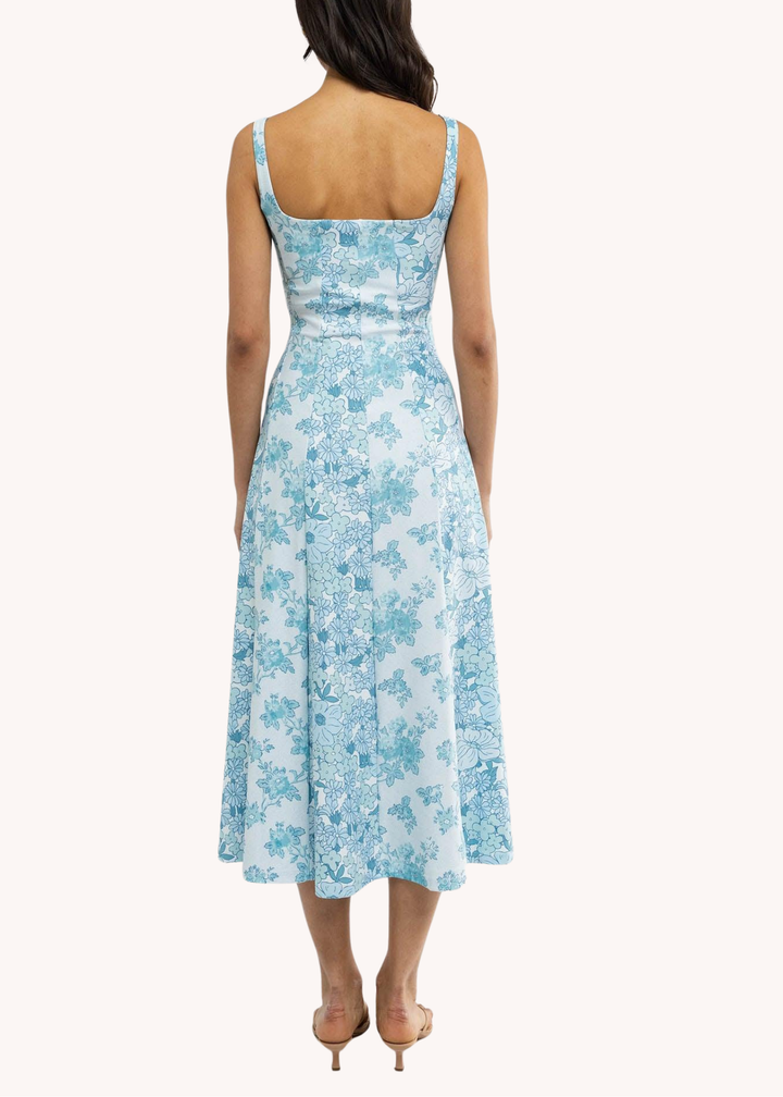 Banks Dress in Seaspray Dot