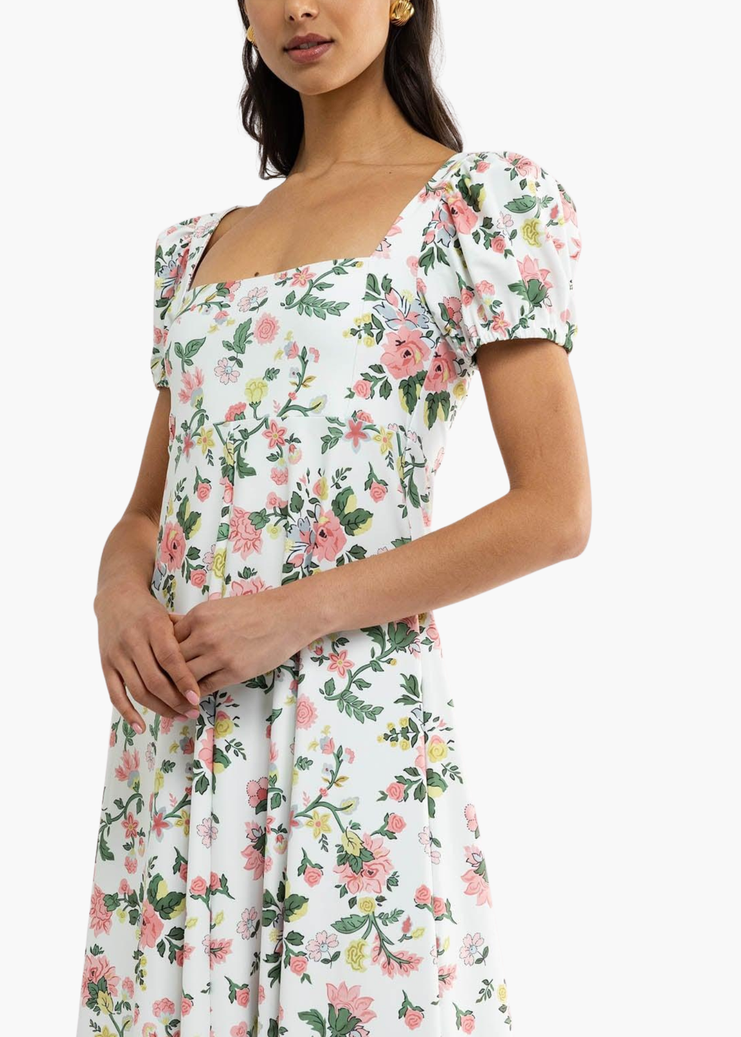Rosalie Dress in Chantilly Garden