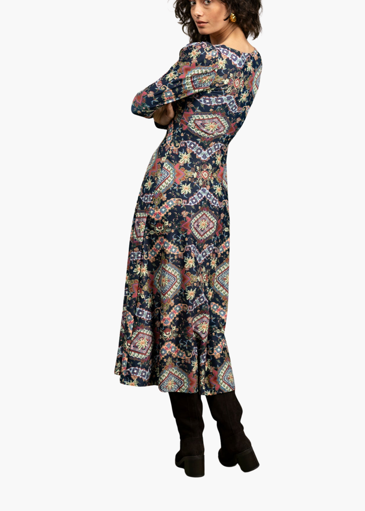 Isadore Dress in Autumn Tapestry