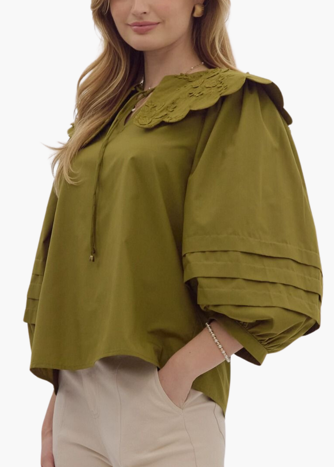 Marburger Top in Olive