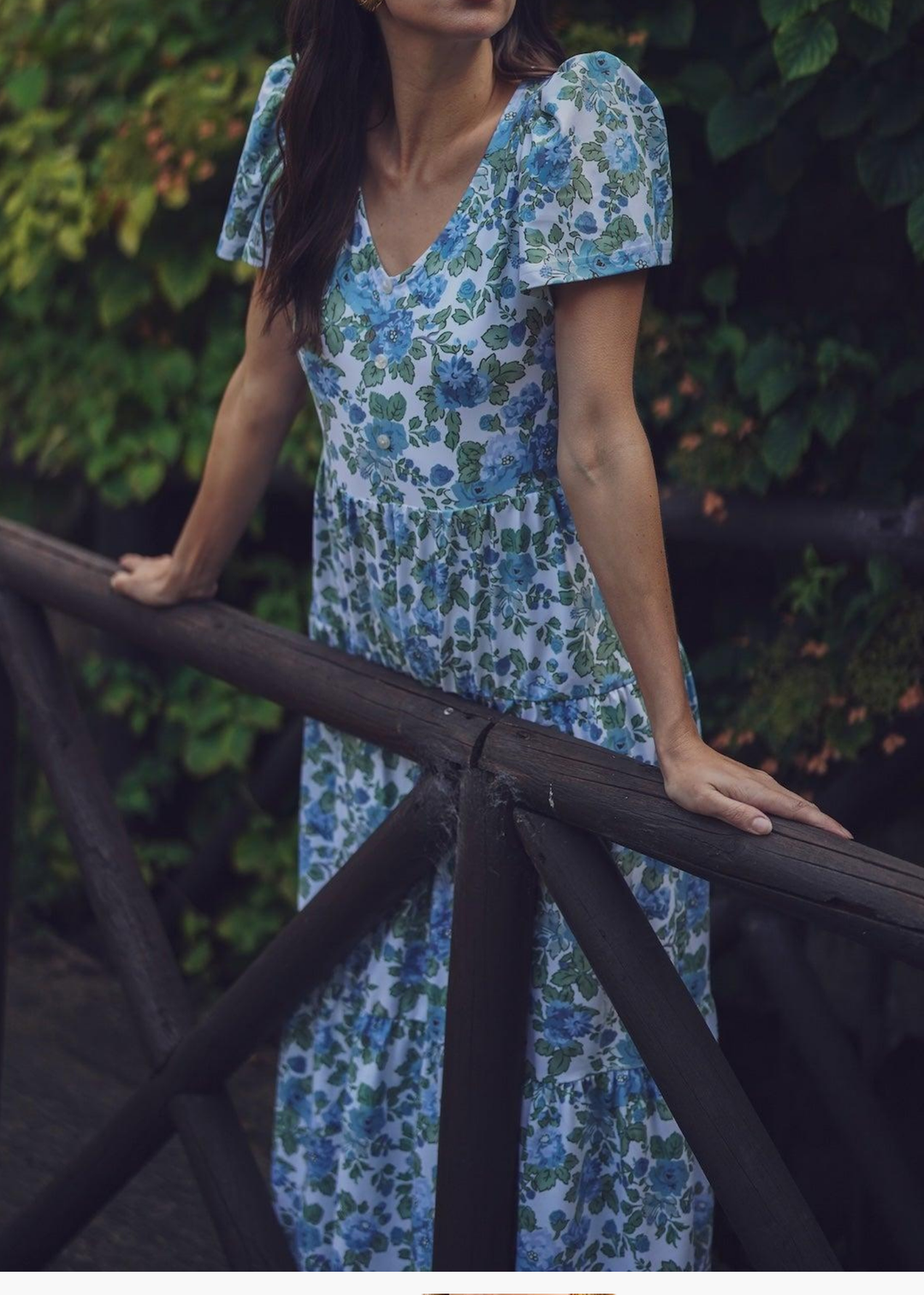 Agatha Dress in Cotswolds Bloom