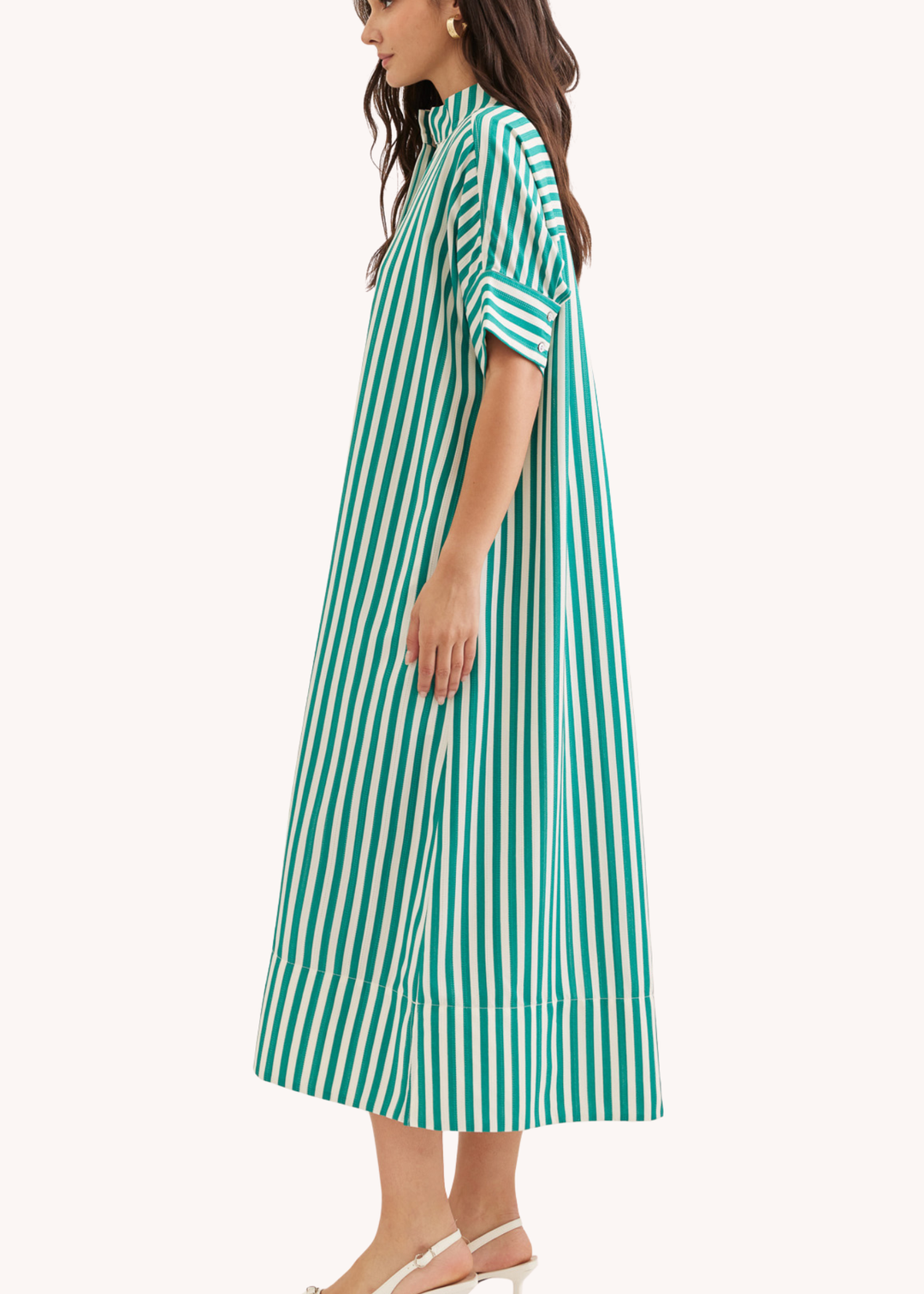 Delia Kaftan in Green