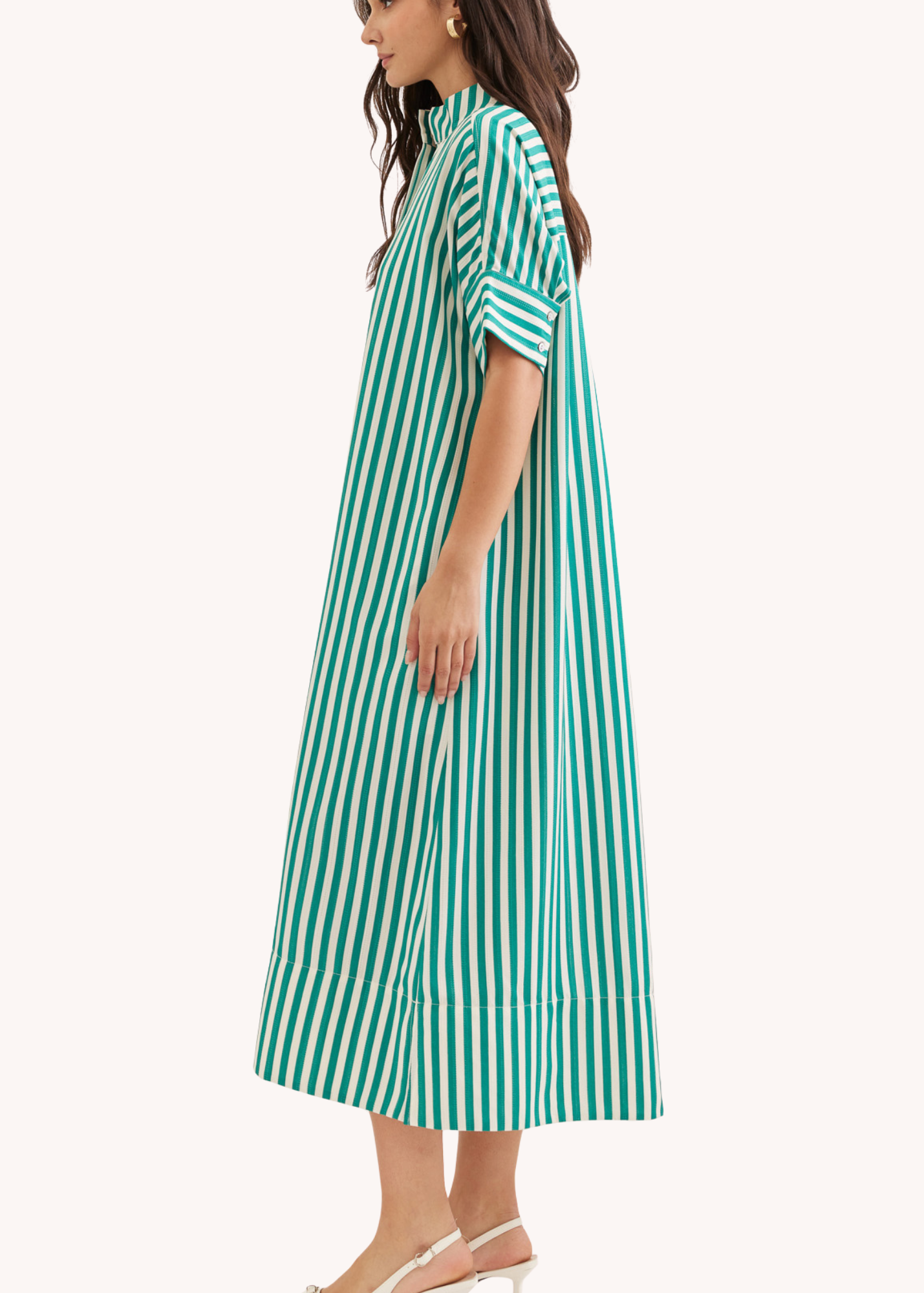 Delia Kaftan in Green