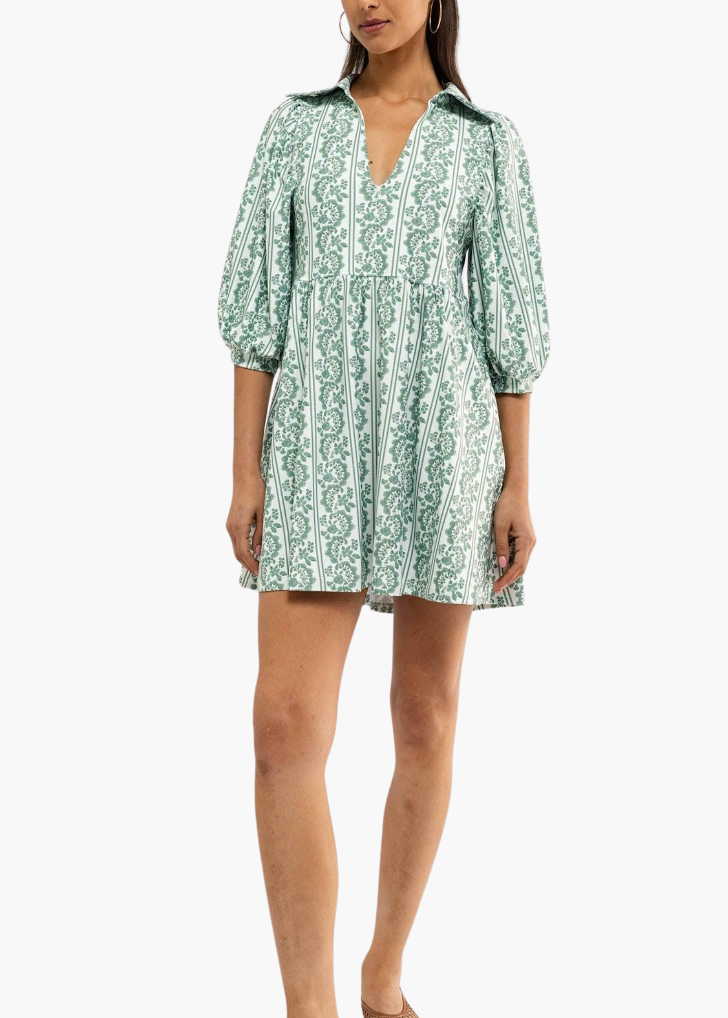 Charlotte Dress in Ivy Twist