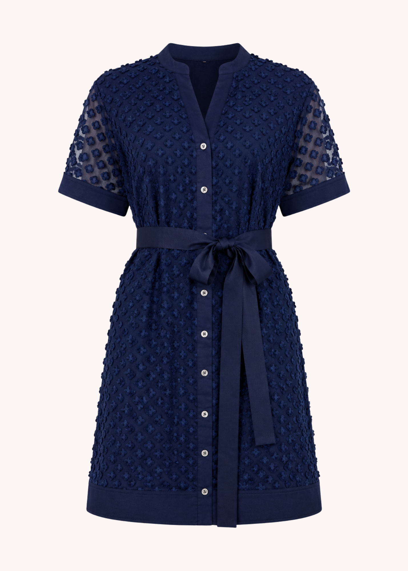 Laura Floral Button Down Mini Dress