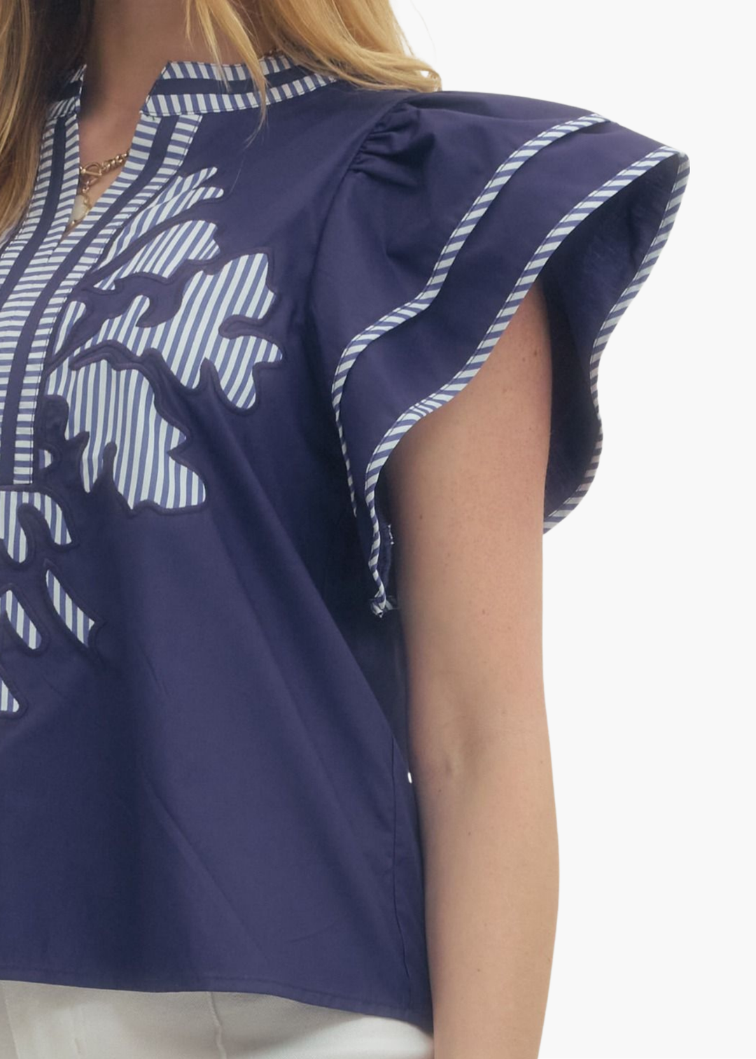 Penelope Top in Navy