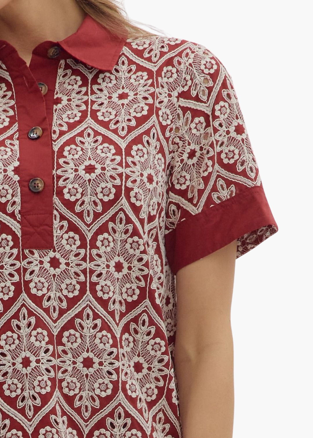 Beckett Dress in Burgundy