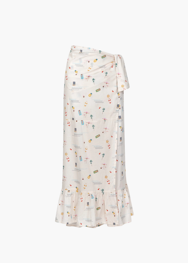 Vienna Sarong in Sandbar
