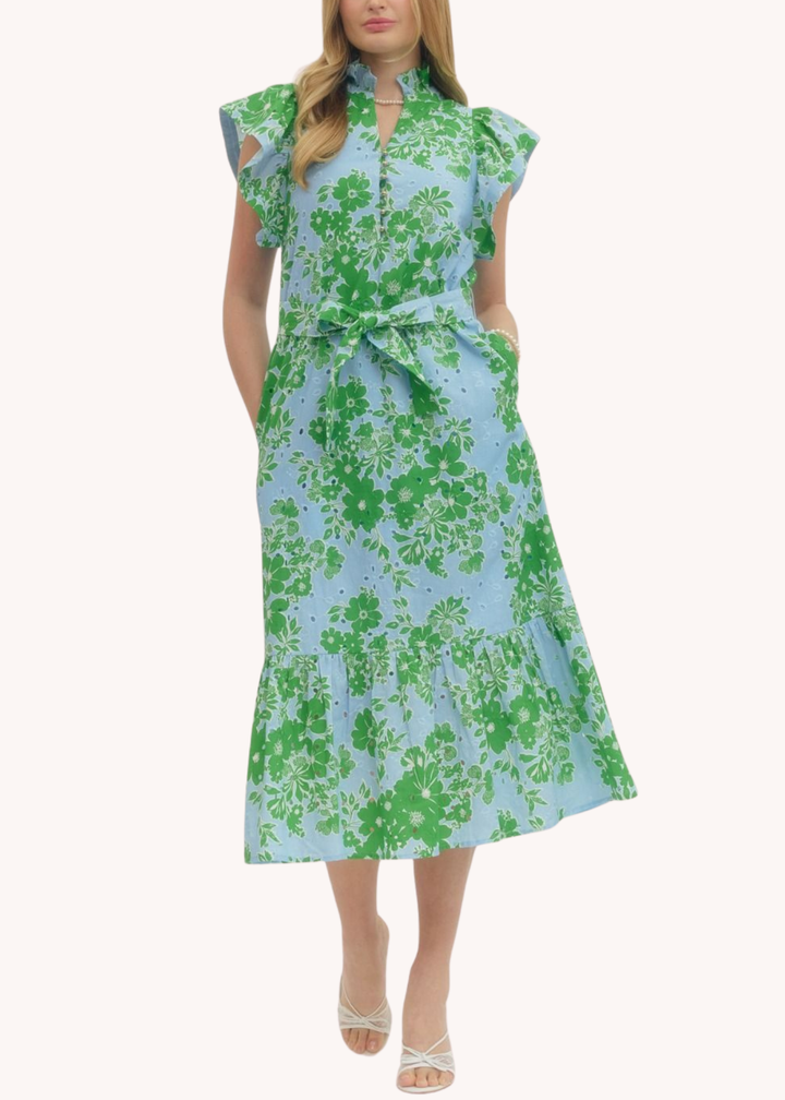 Miller Dress in Blue