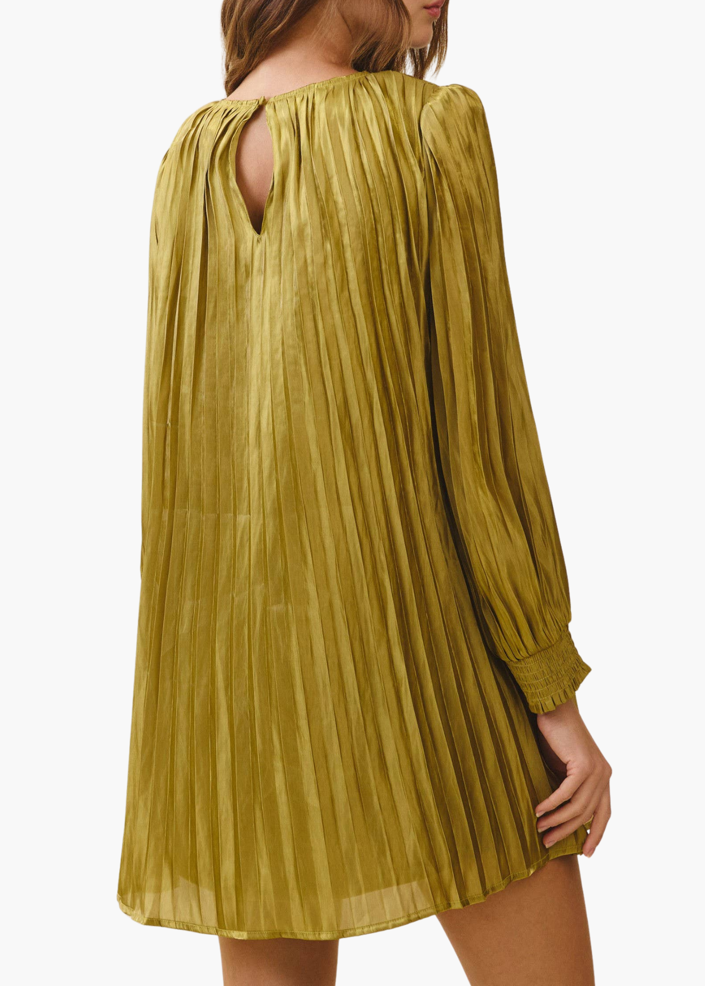 Ophelia Dress in Olive