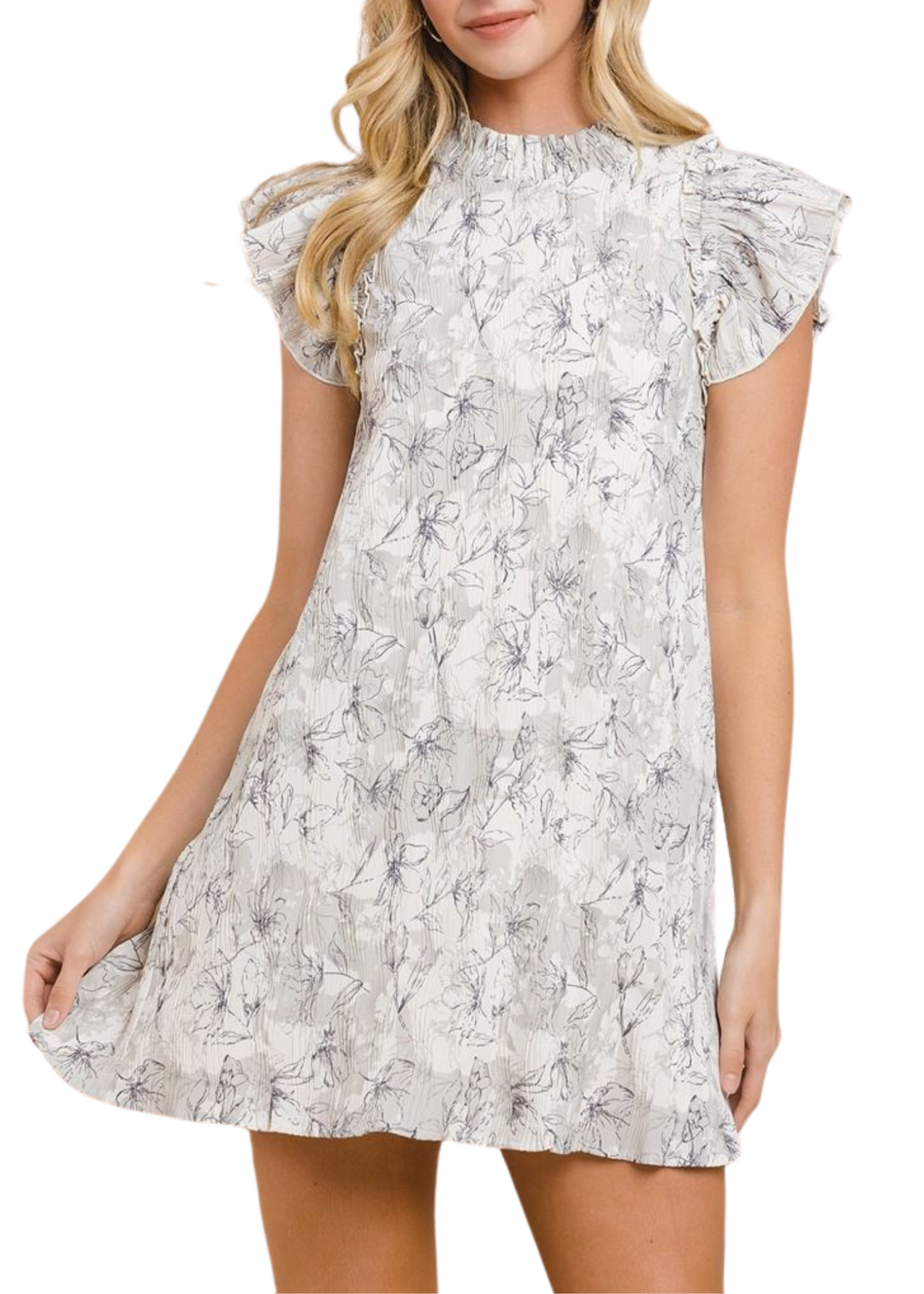 Lucille Floral Mini Dress
