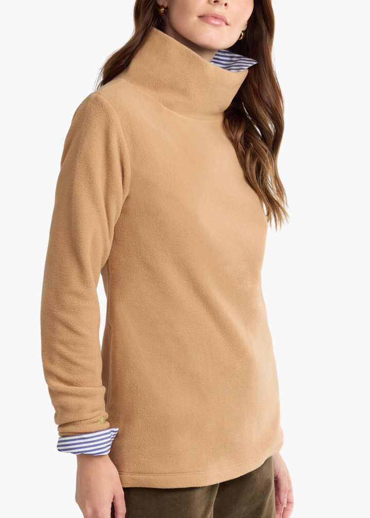 Cobble Hill Turtleneck in Camel