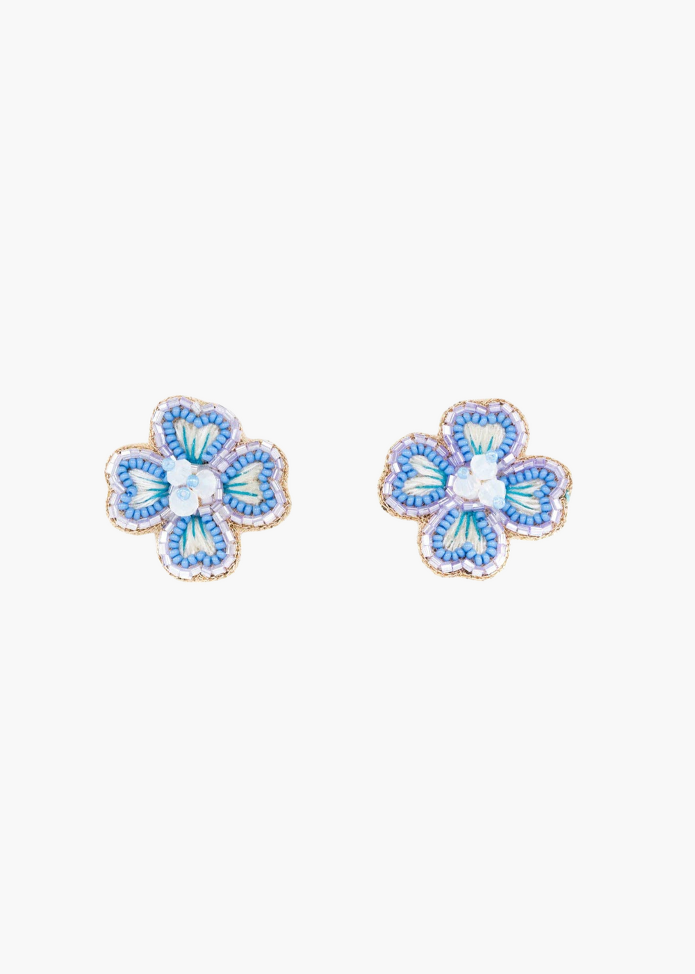 Camilla Studs in Periwinkle