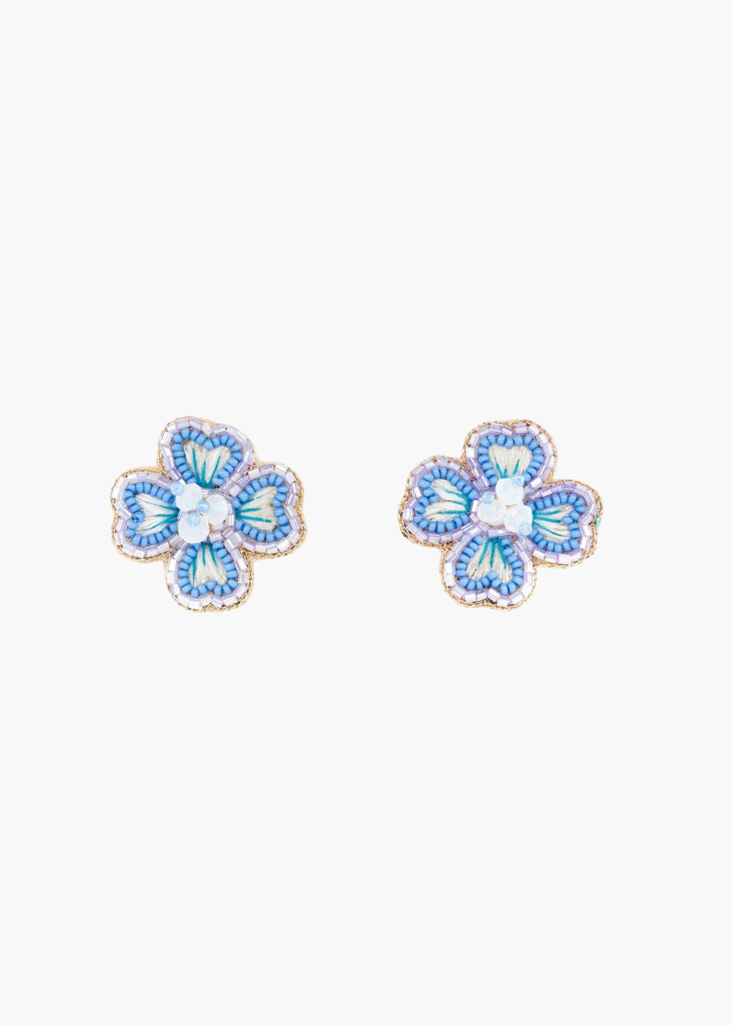 Camilla Studs in Periwinkle