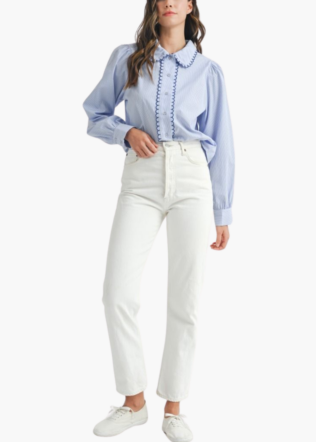 Asa Top in Blue