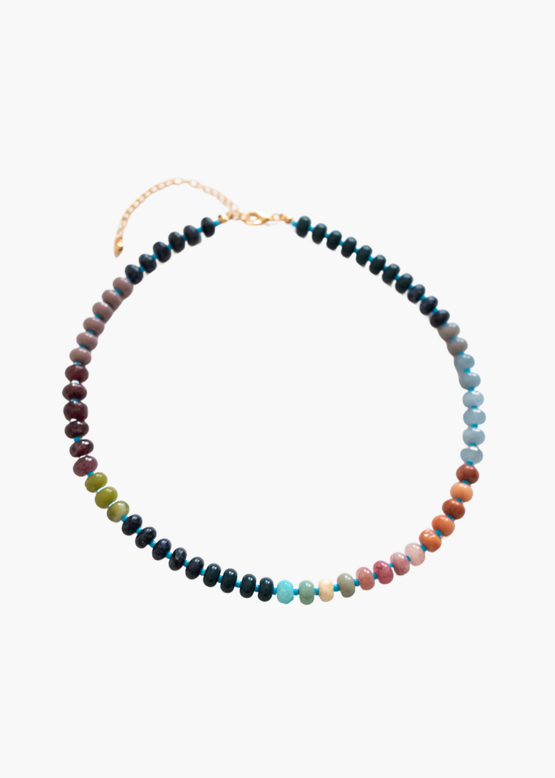 Beaded Gemstone Necklace | Provence
