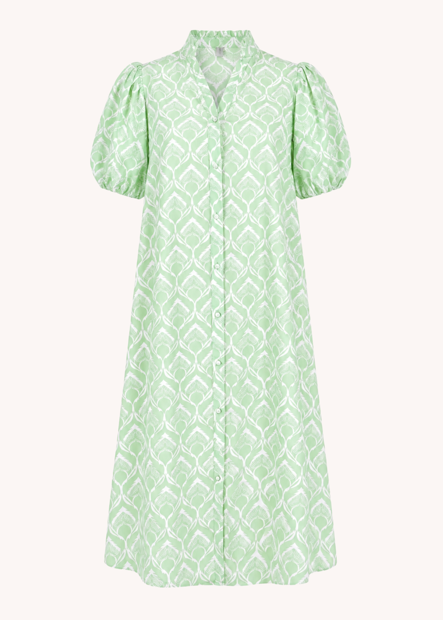 Lawson Midi Dress in Light Green