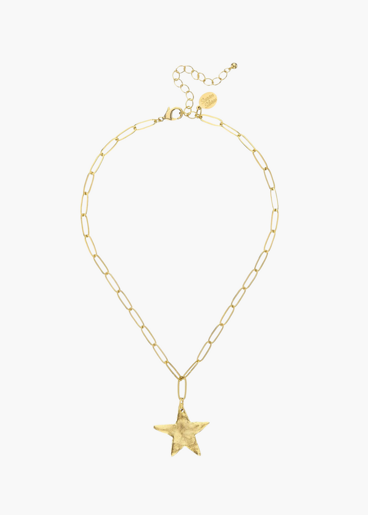 Star Paperclip Necklace