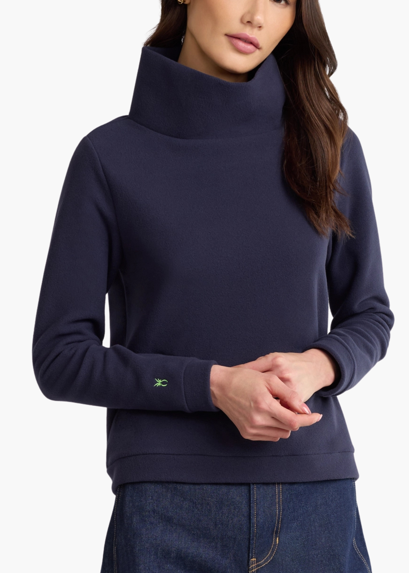 Park Slope Turtleneck in Navy