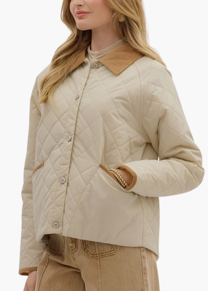 Bar Harbor Jacket in Sand