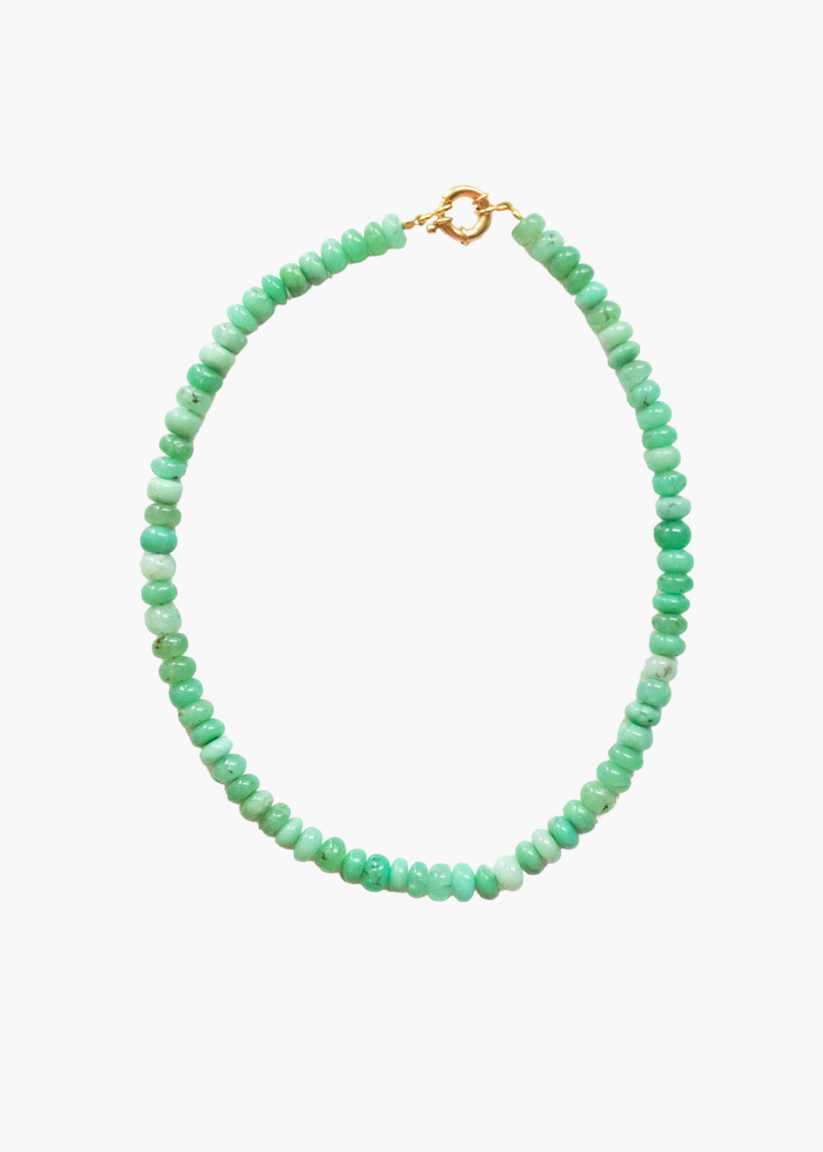 Preorder: Green Chrysoprase Candy Necklace