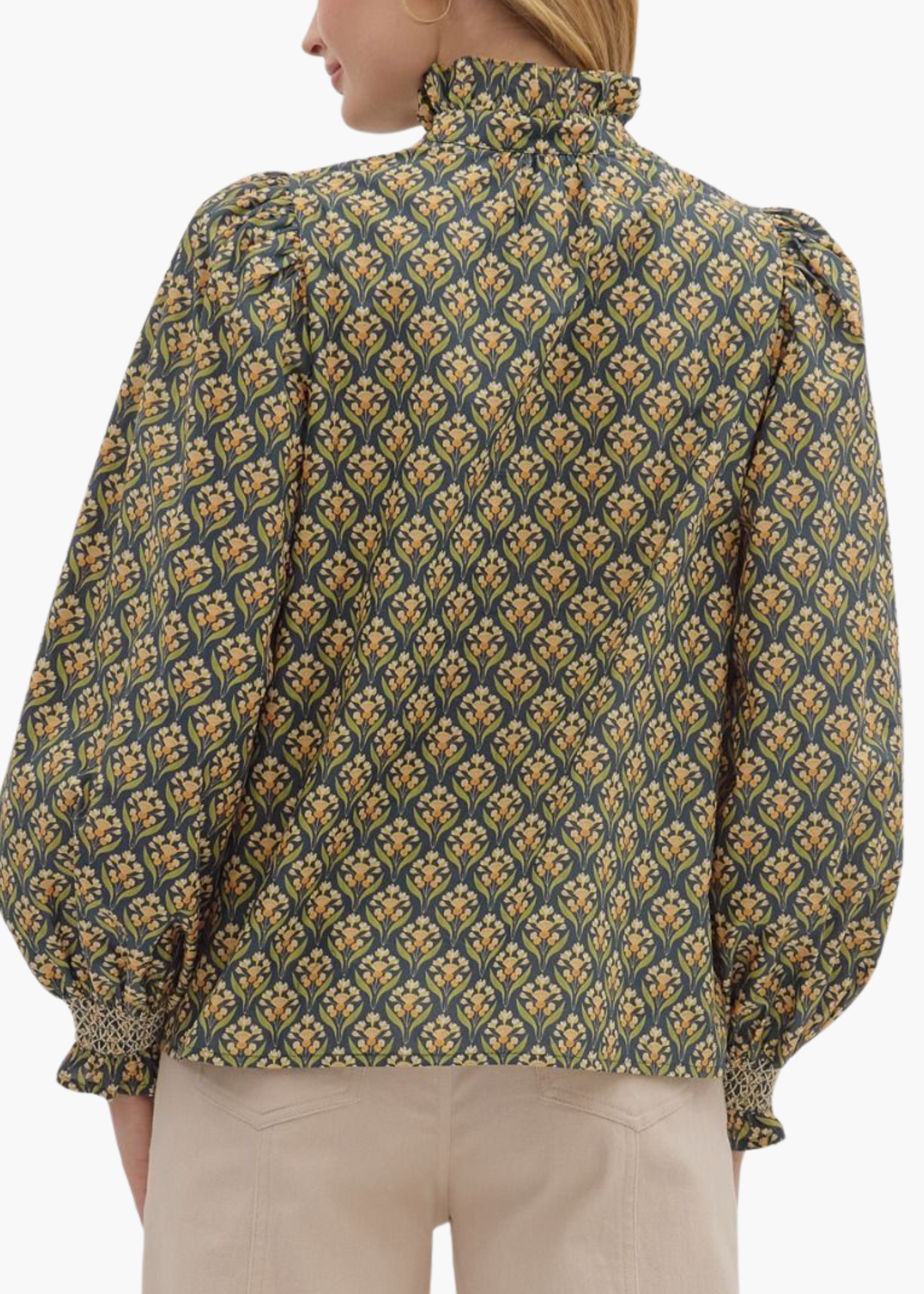Hayden Top in Hunter Green