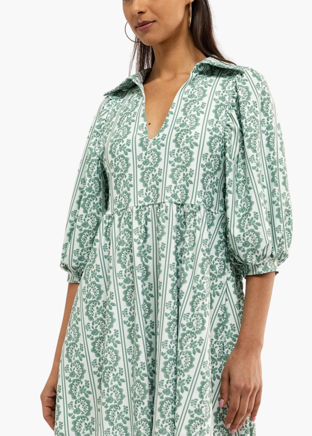 Charlotte Dress in Ivy Twist
