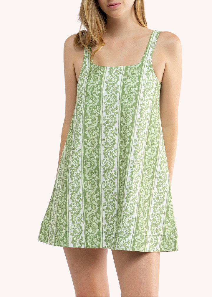 Helen Dress in Tart Stripe