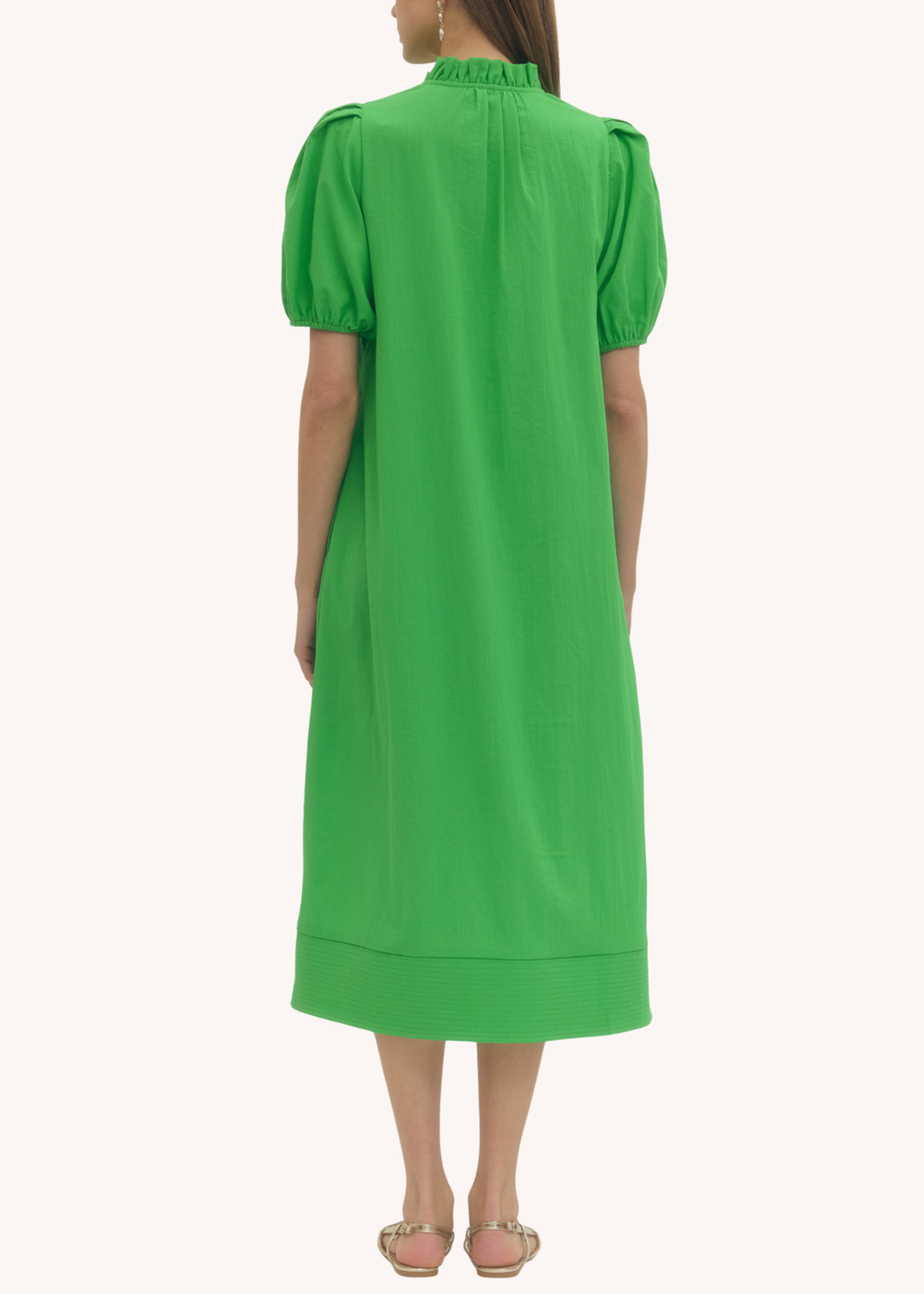 Maisie Midi Dress in Green