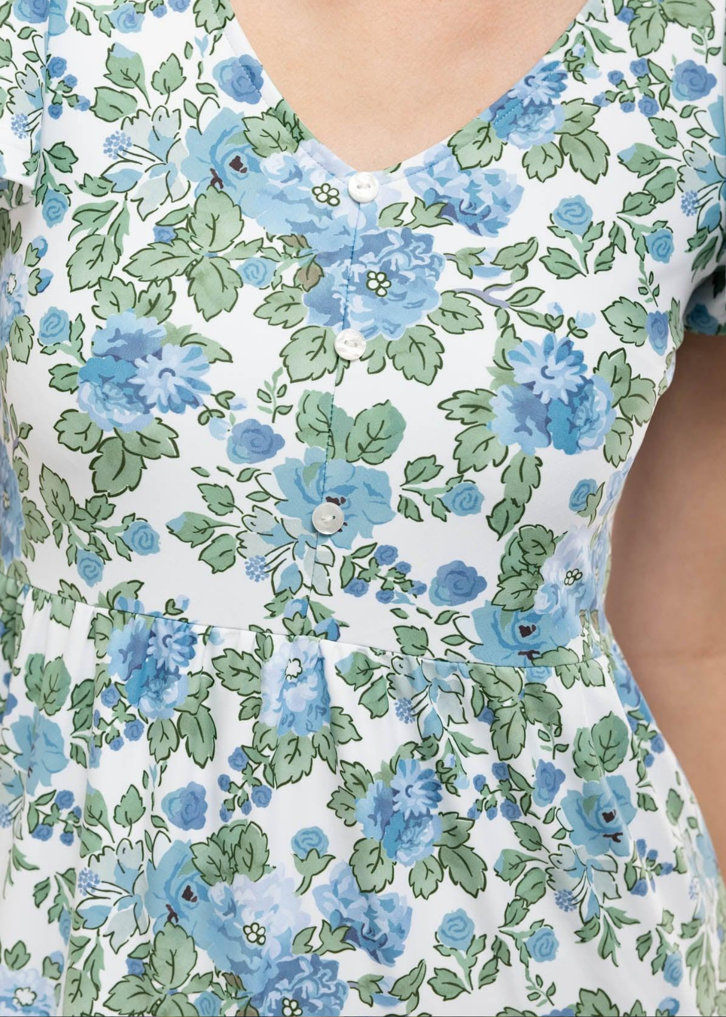 Agatha Dress in Cotswolds Bloom