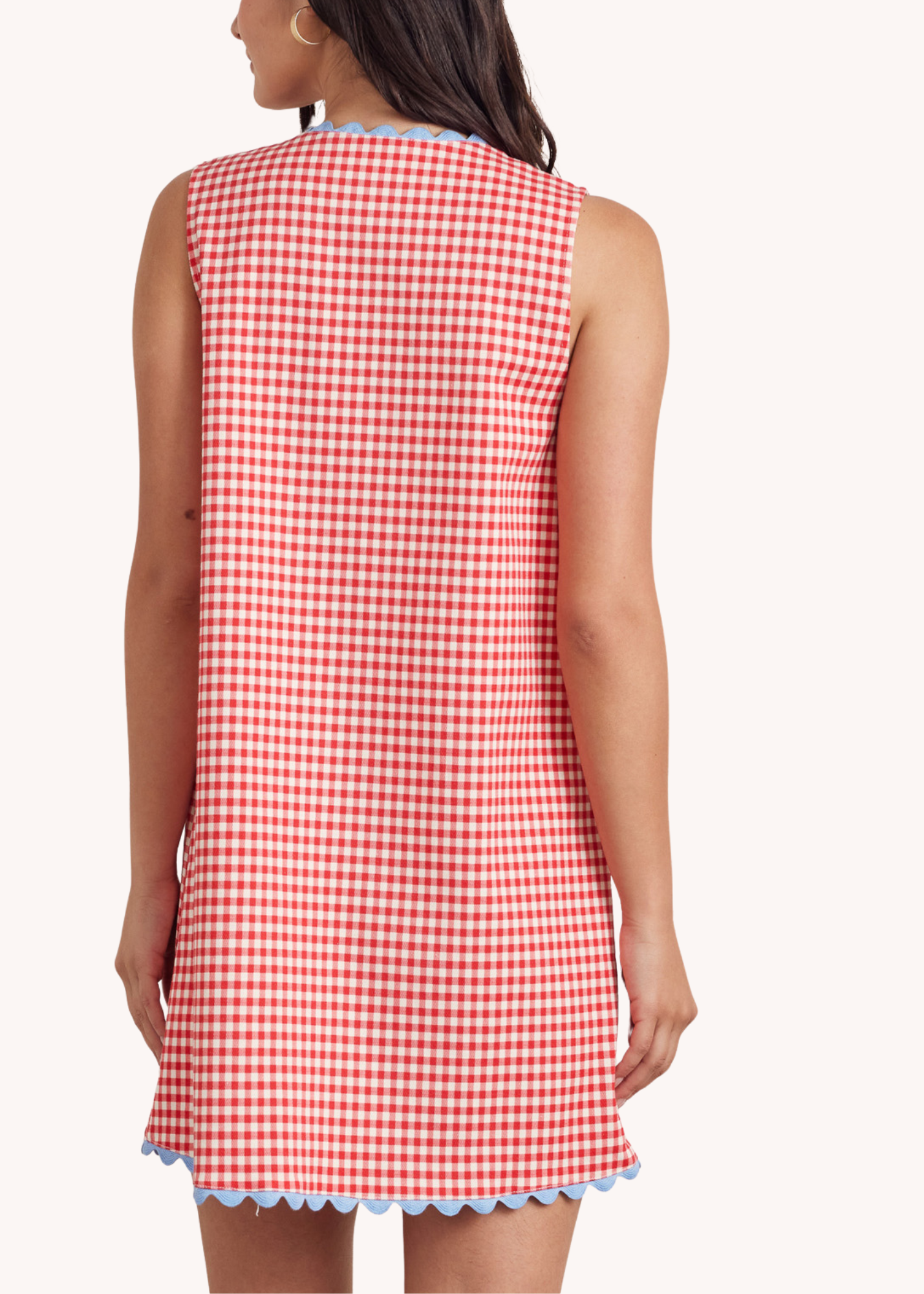 Lincoln Shift Dress in Red