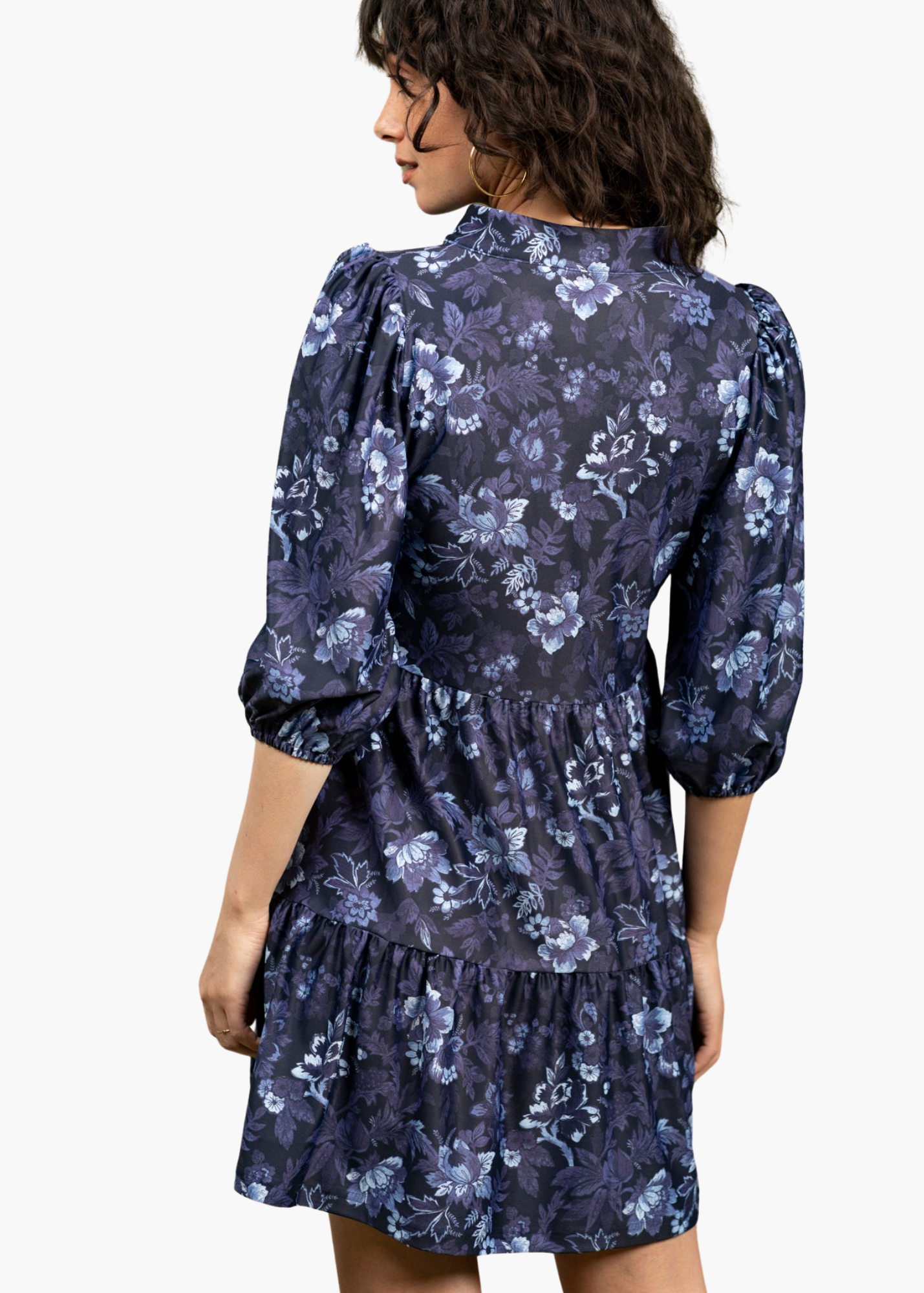 Tory Dress in Royal Rose