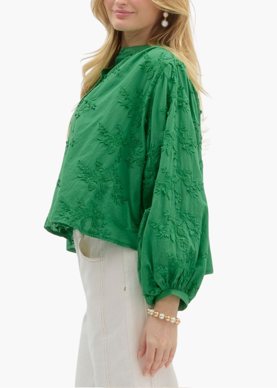 Margot Top in Green