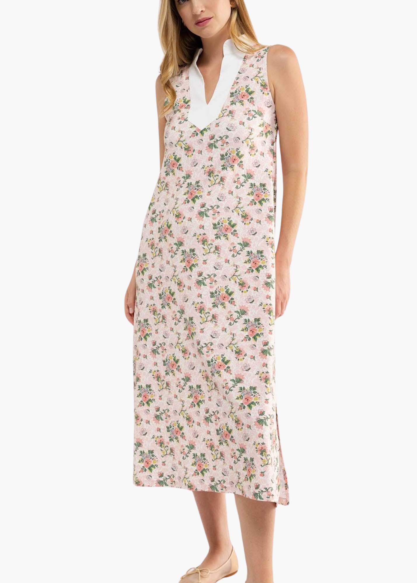 Paige Dress in Sweet Pea